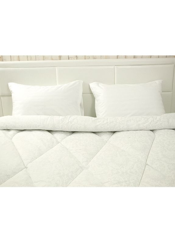 Ковдра Silicone бязь всесезонна біла полуторна 300 гр/м2 (22406) Руно (307413962)