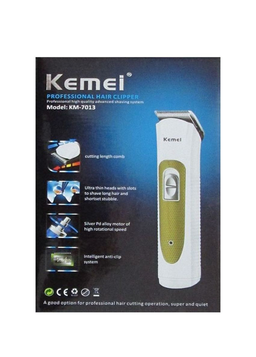 Триммер для бороды и усов KM 7013 с регулируемой по длине насадкой. Kemei (299193451)