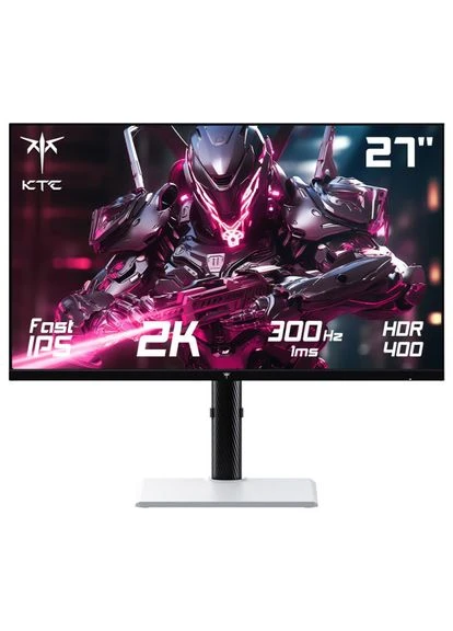 Ігровий монітор H27E6 27", 2560*1440 QHD Fast IPS екран, частота оновлення 300 Гц 240 Гц, час ві KTC (361149297)