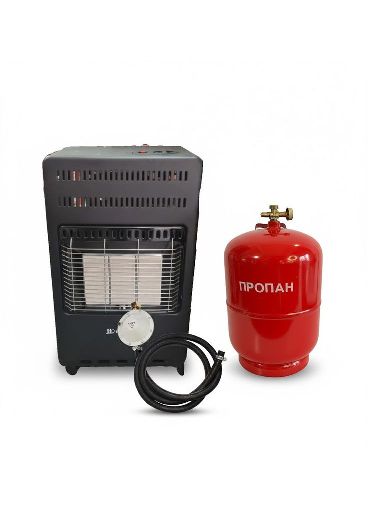 Обігрівач газовий керамічний на 4.2 кВт з Балоном 12 л + Комплект підключення у ПОДАРУНОК Harlem (366343548)
