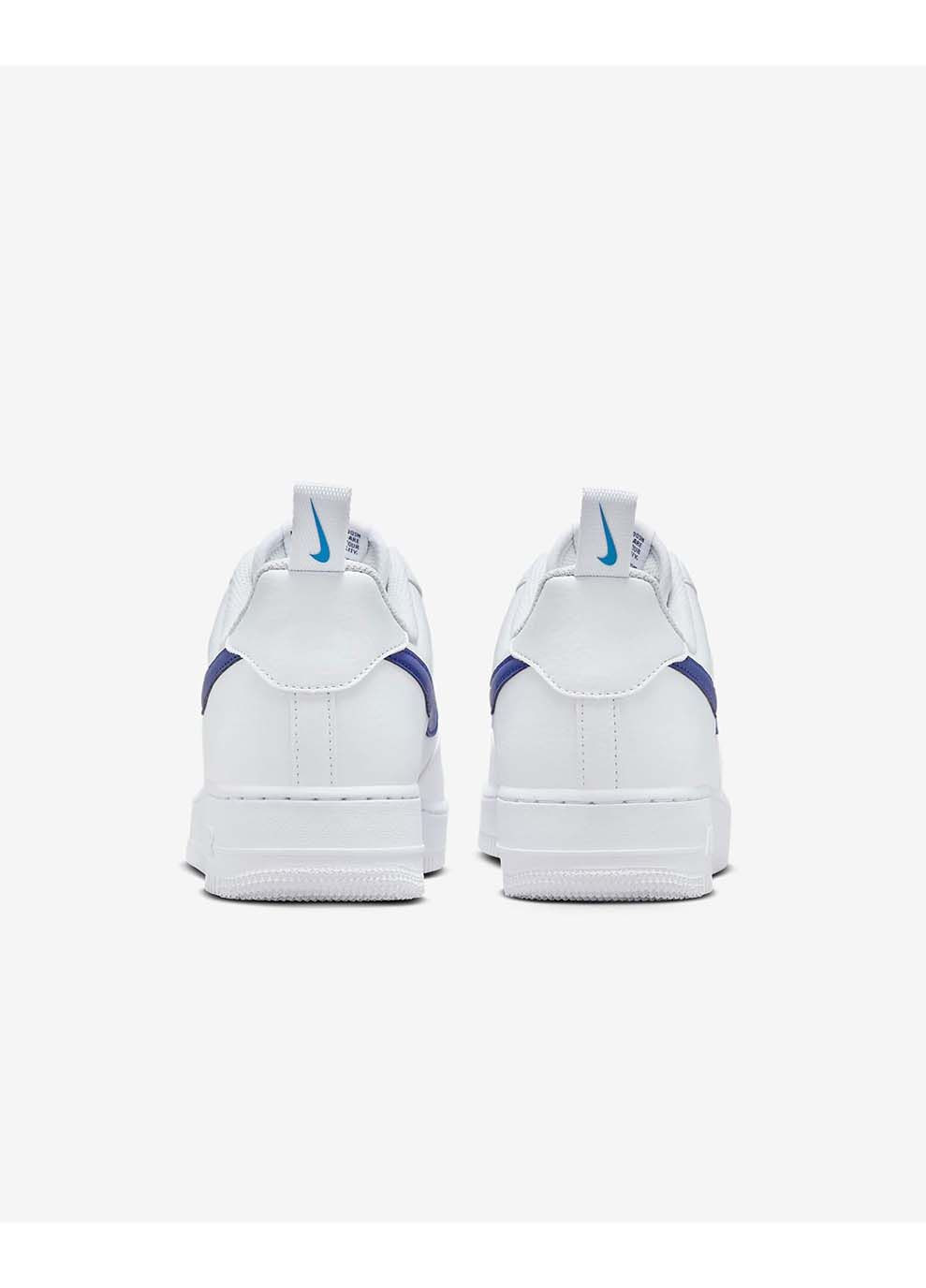 Білі Осінні чоловічі кросівки air force 1 07 білий Nike