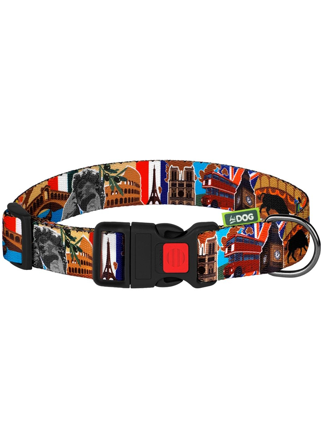 Ошейник для собак размер S ширина 16 мм 25-33 см. Европа (2100102261014) Hi Dog (332880046)