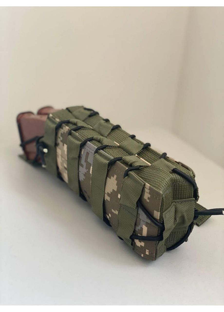 Подсумок под два магазина для РПК (РКК) открытого типа Мультикам MorningStar (365783749)