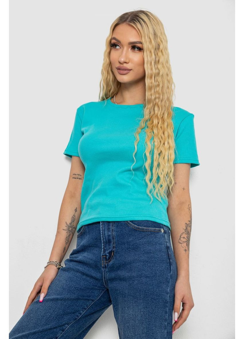 Футболка жіноча в рубчик,, 238R123-1 Annabelle - (364760268)