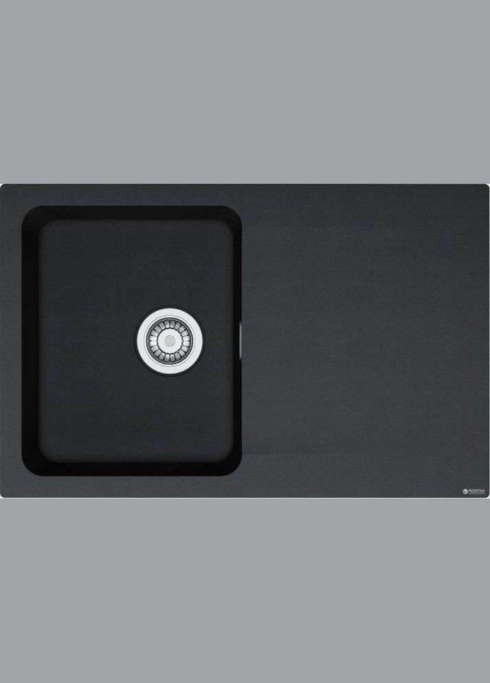 Кухонная мойка OID 611-78 (114.0498.031) тектонайт чёрная FRANKE (337322909)
