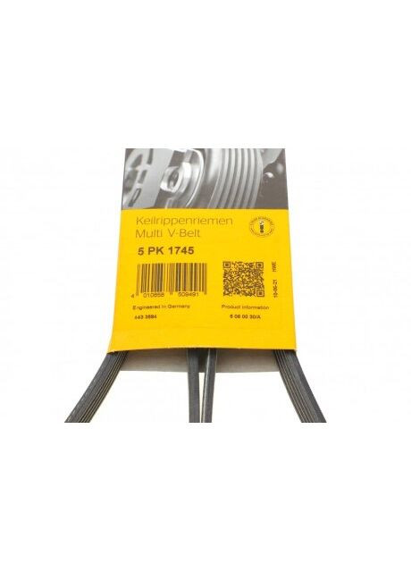 Ремень поликлиновой (Пр-во ) 5PK1745 ContiTech (366206757)