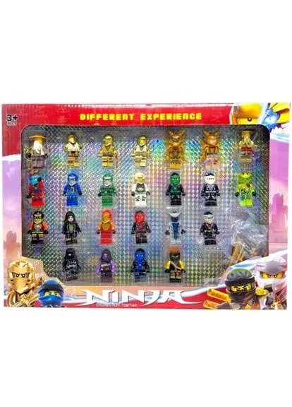 Фигурки "Ниндзяго / Ninjago", 24 шт (размер фигурки примерно 4 см) MIC (397014621)