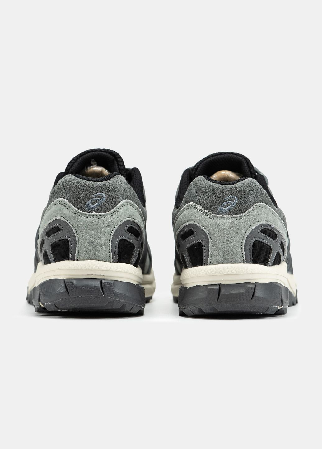 Сірі Осінні кросівки чоловічі asics gel-sonoma 15-50 grey black | асікс гель сонома 15-50 сірі No Brand