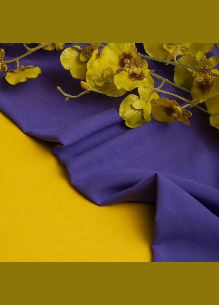 Тканина віскоза плательний штапель Дороті для суконь, блузок, спідниць т/бузок IDEIA (297472771)