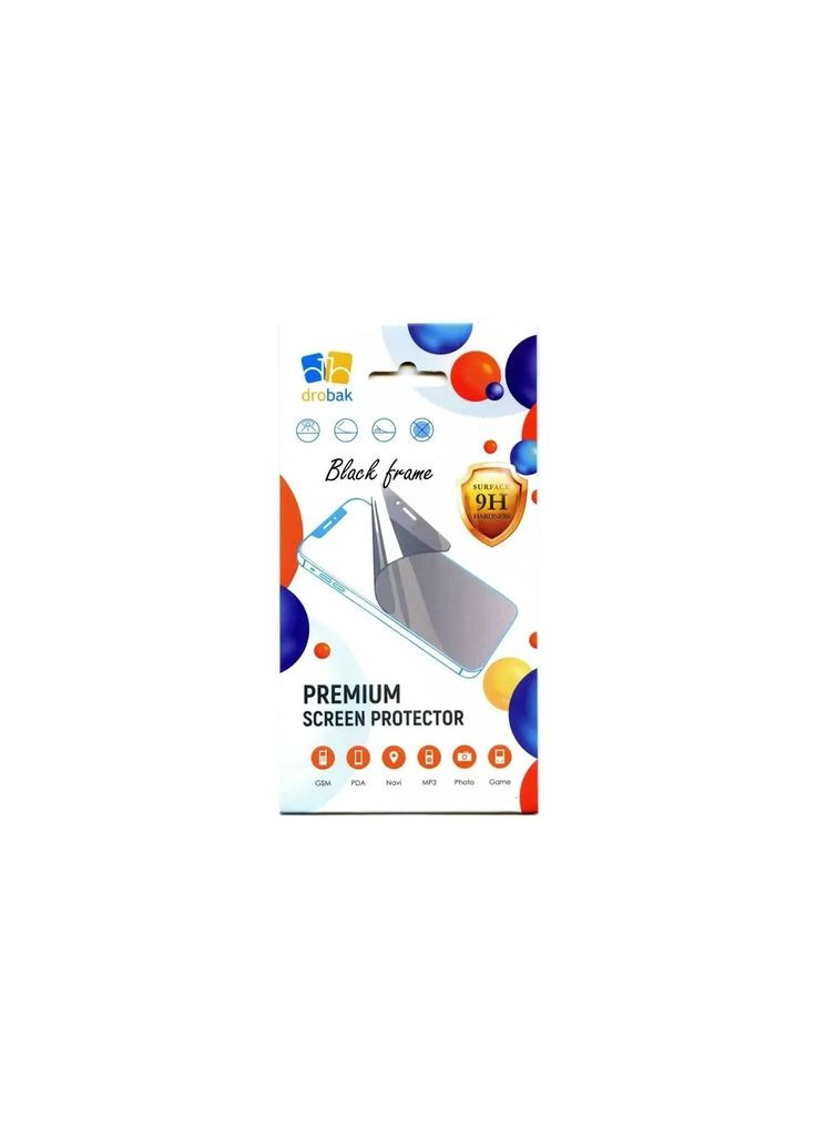 Скло захисне Xiaomi Redmi Note 12 Pro 4G (m319370) Drobak Xiaomi Redmi Note 12 Pro 4G (Black) (676717) (367071188)