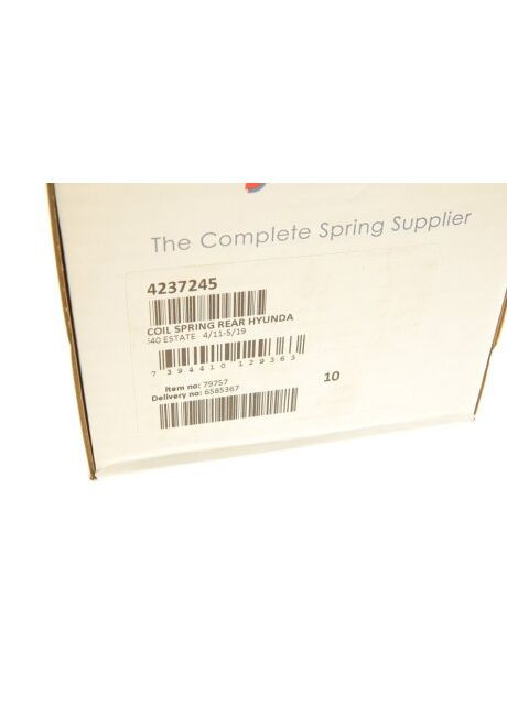 Пружини підвіски ПРУЖИНА ЗАДН HYUNDAI I40 I CW (VF) 1.6 GDI 07.11-05.19 *МОДЕЛ.ГОД. ДО 01.2015 / *МОДЕ 4237245-ua Lesjofors (366190030)