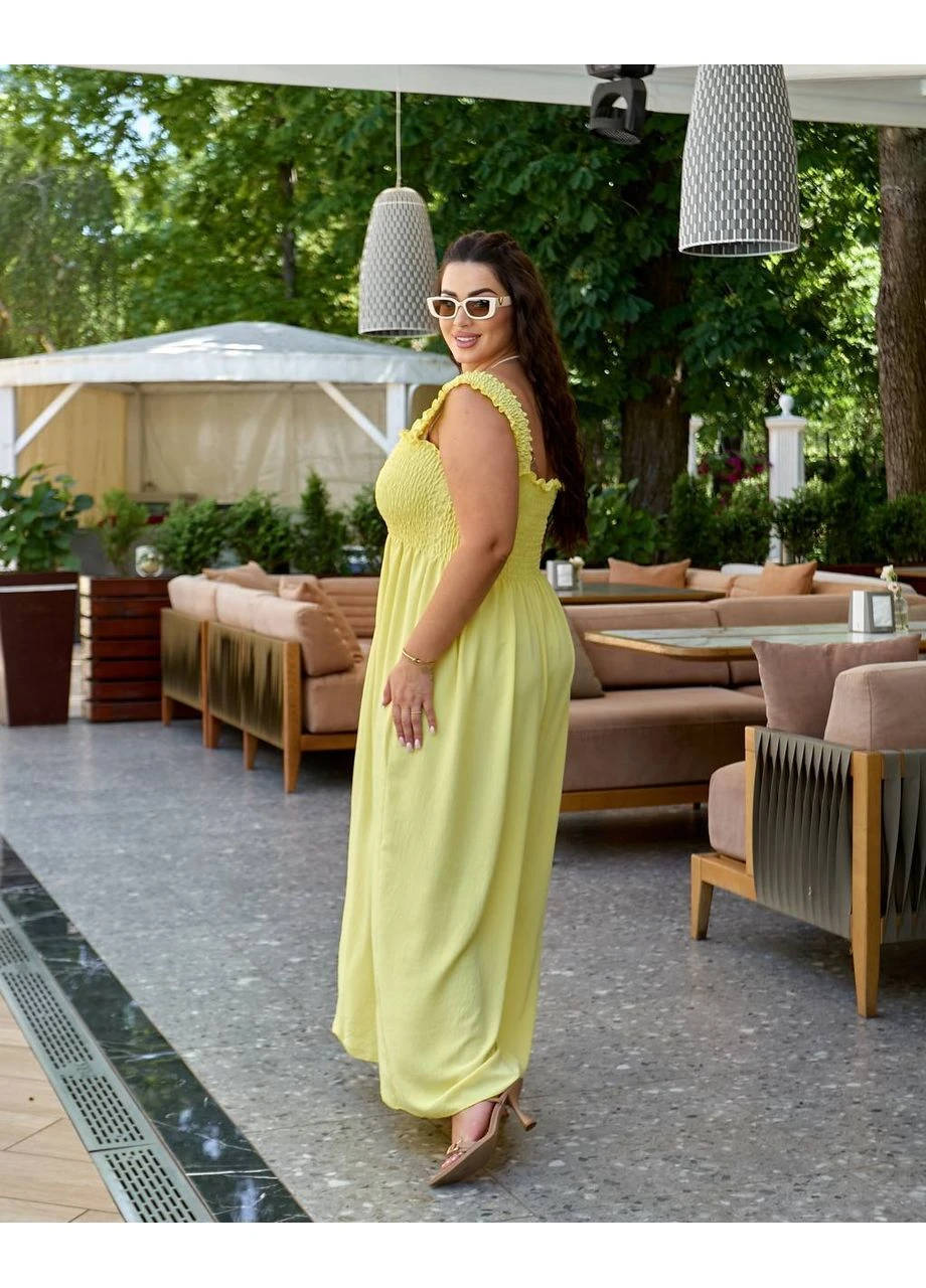 Летний женский сарафан женский макси Dress Code однотонный