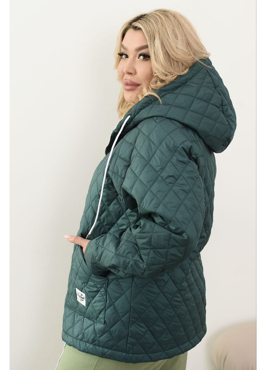 Смарагдова демісезонна куртка Україна Your style