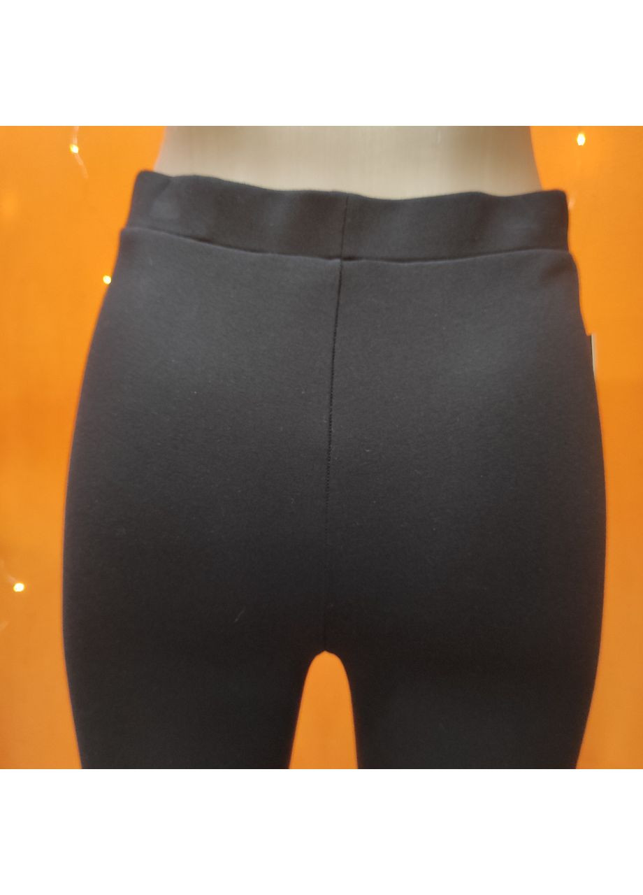 Лосины женские леггинсы высокая посадка 48 черные No Brand (366547563)