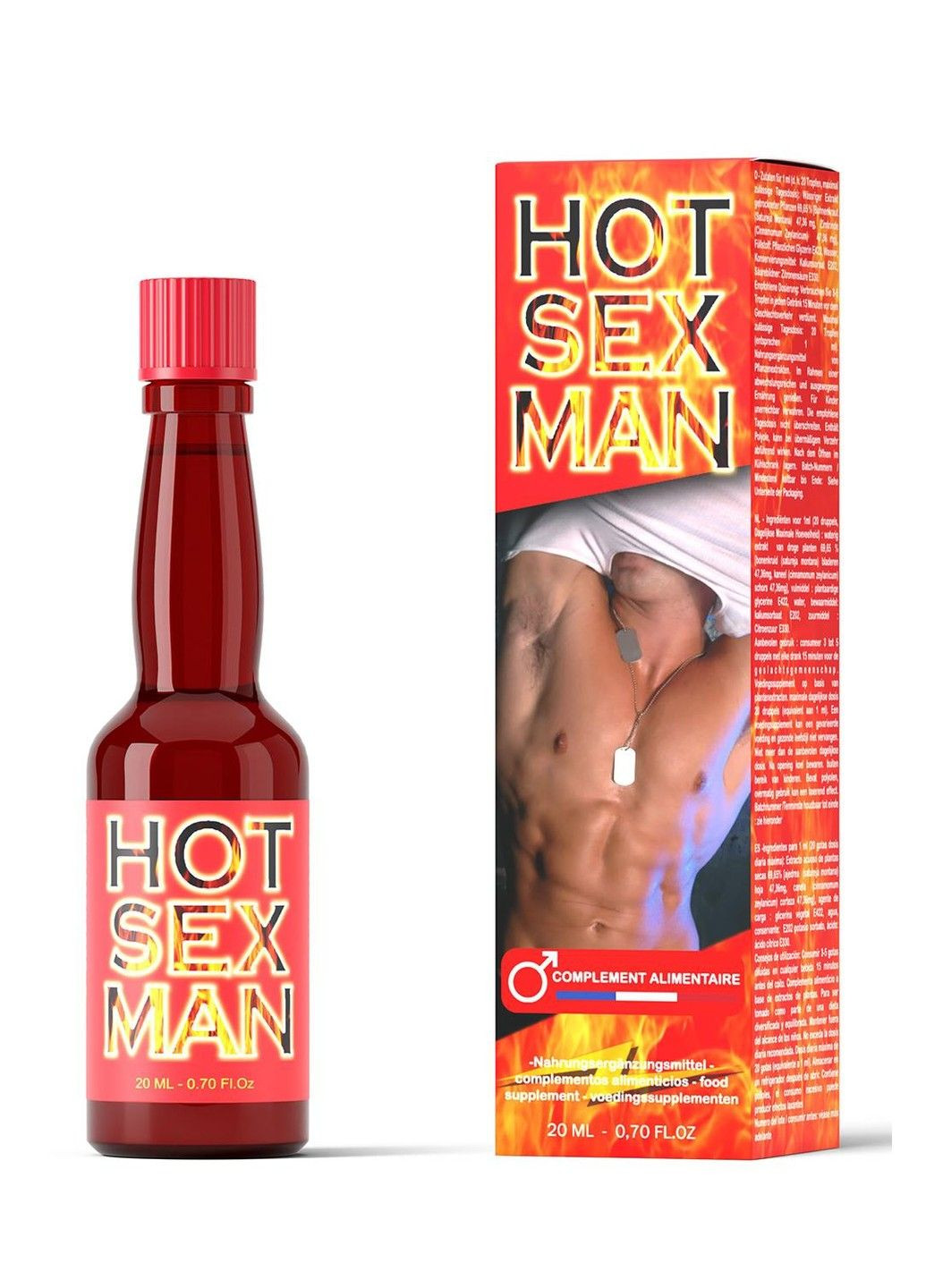 Збуджуючі краплі для чоловіків HOT SEX FOR MAN Ruf (291120450)