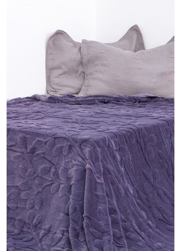 Покрывало из искусственного меха однотонное (p-18451) Носи своє (367088950)