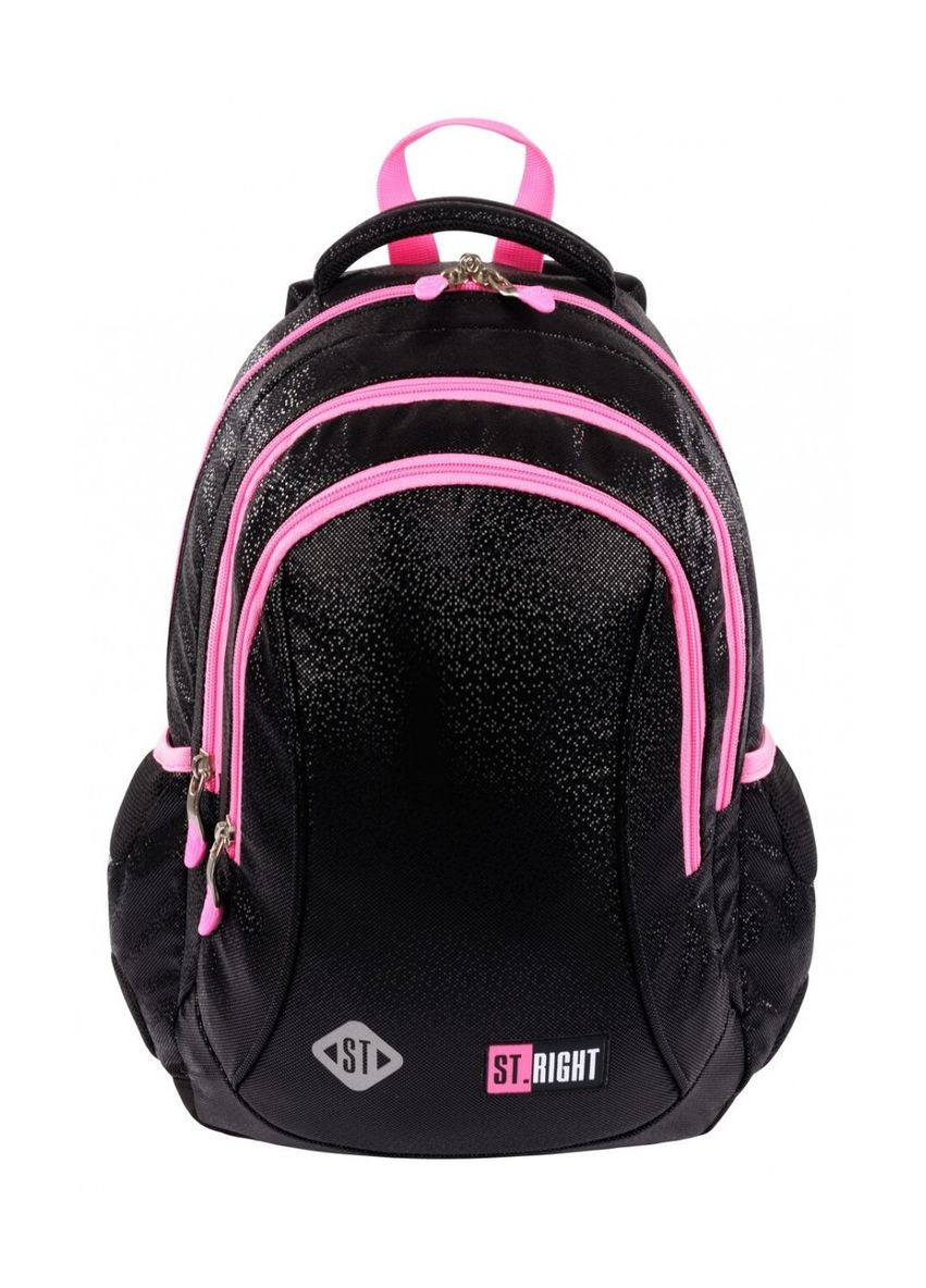 Рюкзак школьный " " /BP26/ BLACK GLITTER 665356, 39*27*17 см ST.Right (367760846)