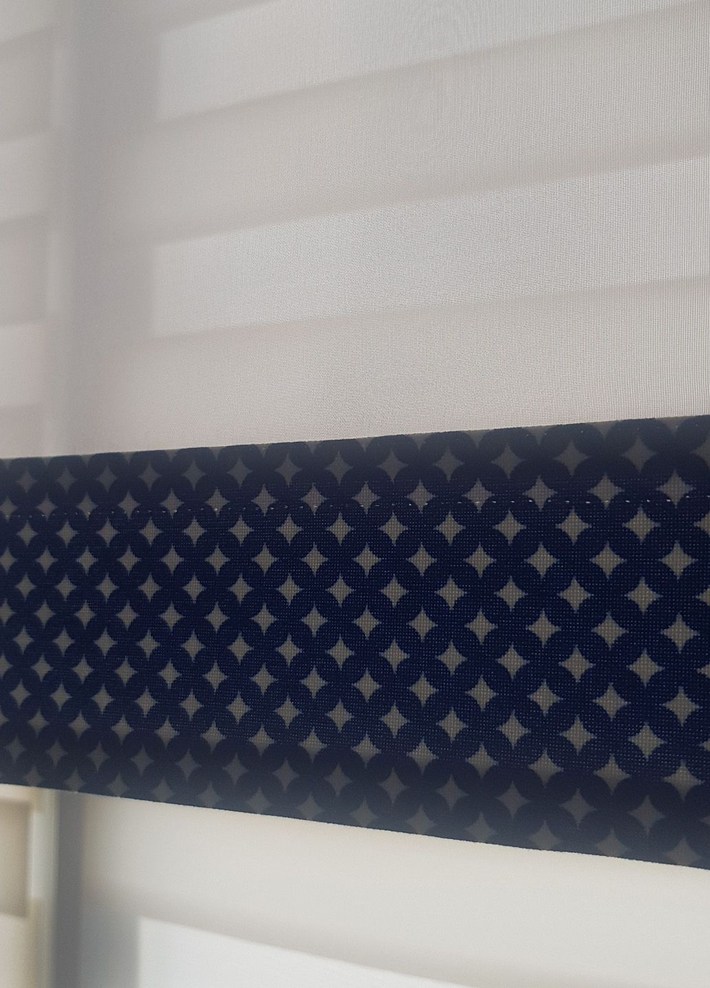 Комплект панельных занавесок Морская тема 3шт карниз 150см синий с белым (6_7п) Firanka Kids (321000404)