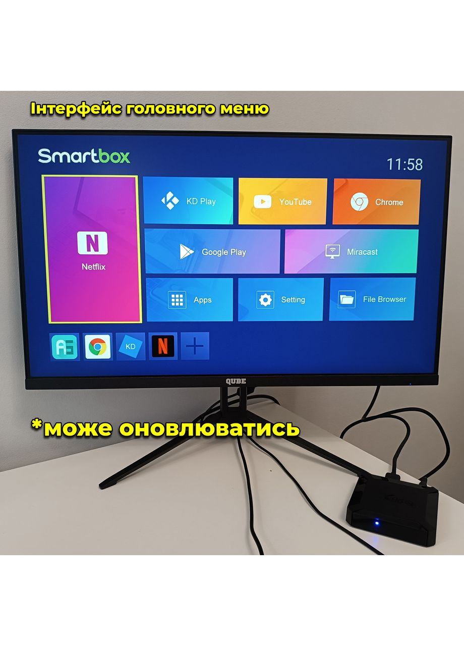 Smart TV приставка X96Q 2/16 Гб Smart TV Android Allwinner H313 X96 (323650806)