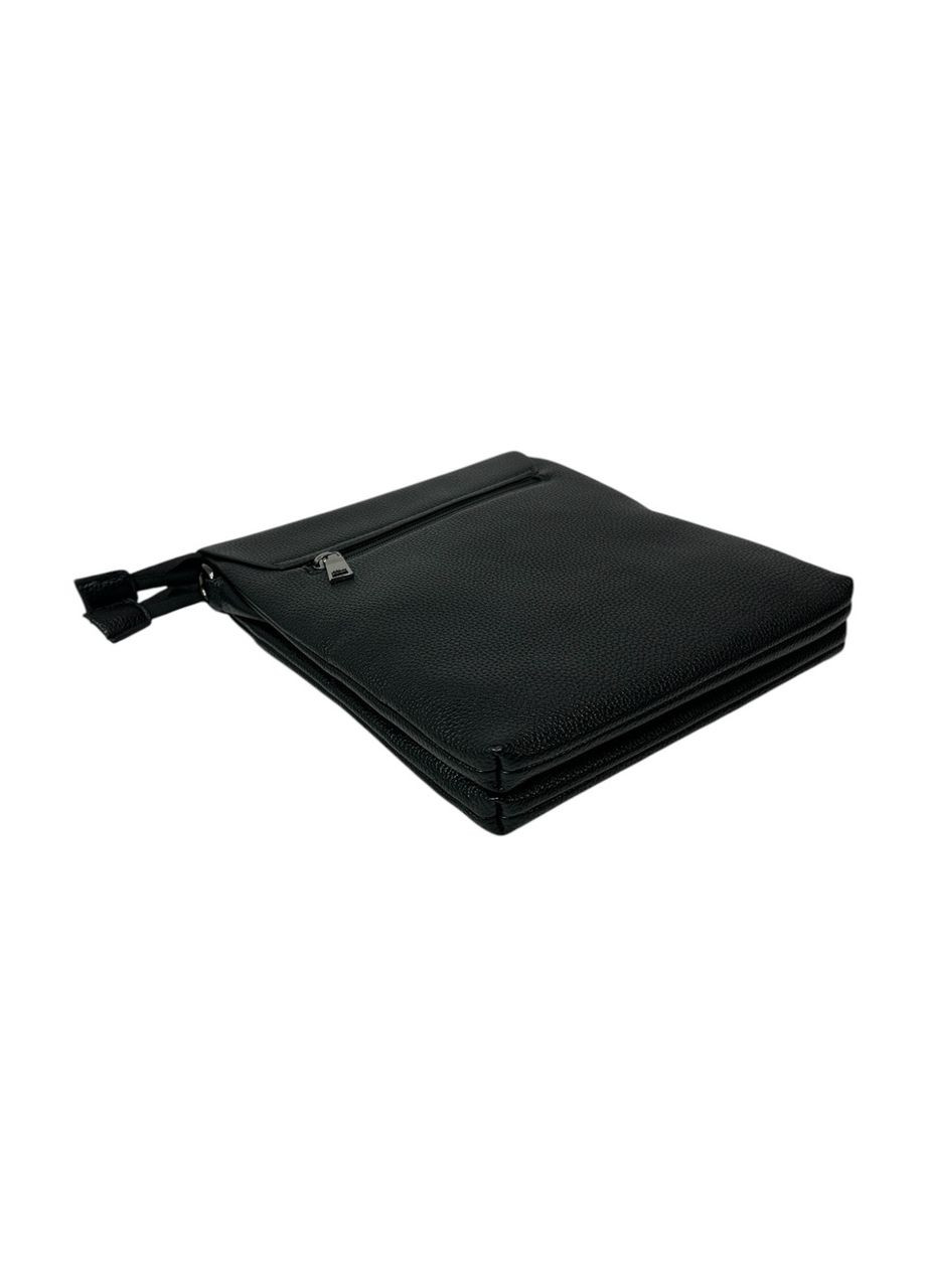 Чоловіча сумка з еко-шкіри Faoli GP001-5 чорна 27x23x3.5 No Brand (371681960)