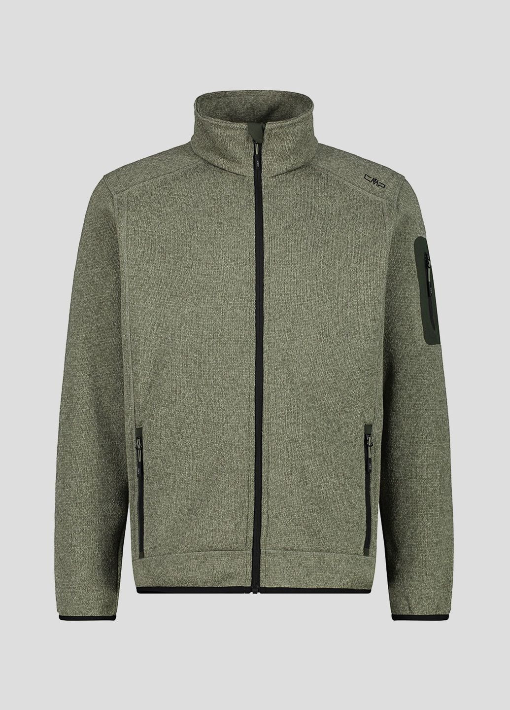 Зеленая спортивная кофта Man Jacket CMP (264212041)