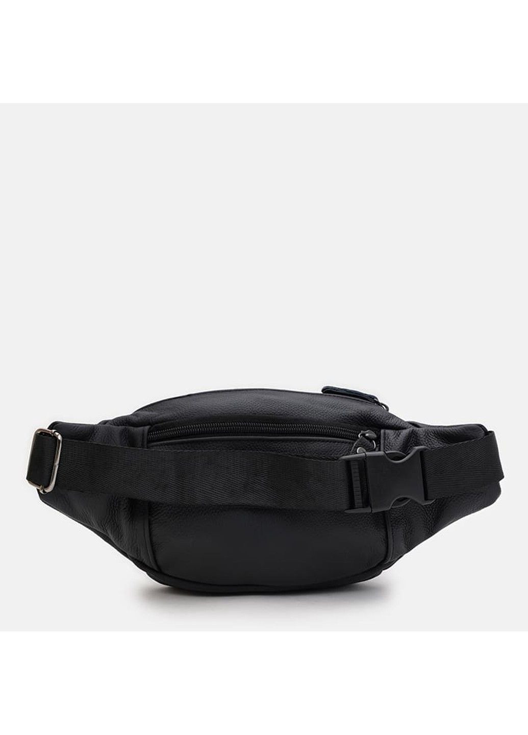 Мужская кожаная сумка на пояс K1429f-black Borsa Leather (367992118)