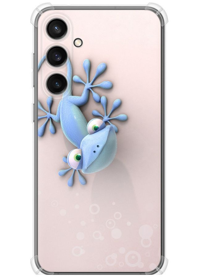 Силикон с усиленными углами чехол 'Геккончик' для Endorphone Samsung Galaxy S23 FE (335403126)
