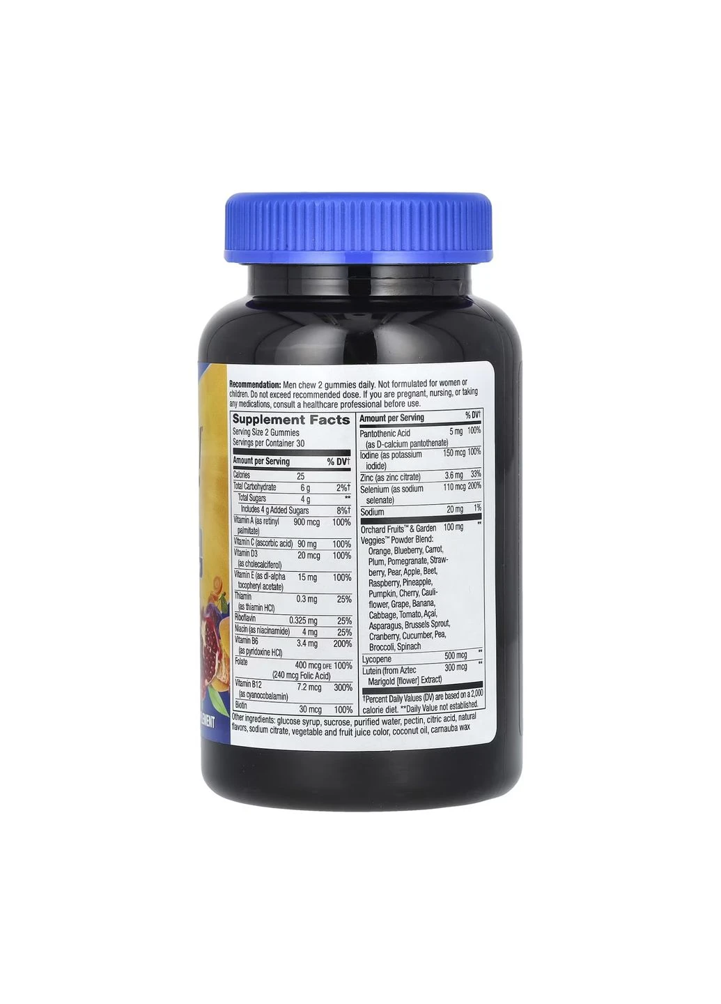 Оригинал! Men's 50+ Multivitamin - 60 gummies Nature's Way (397583422)