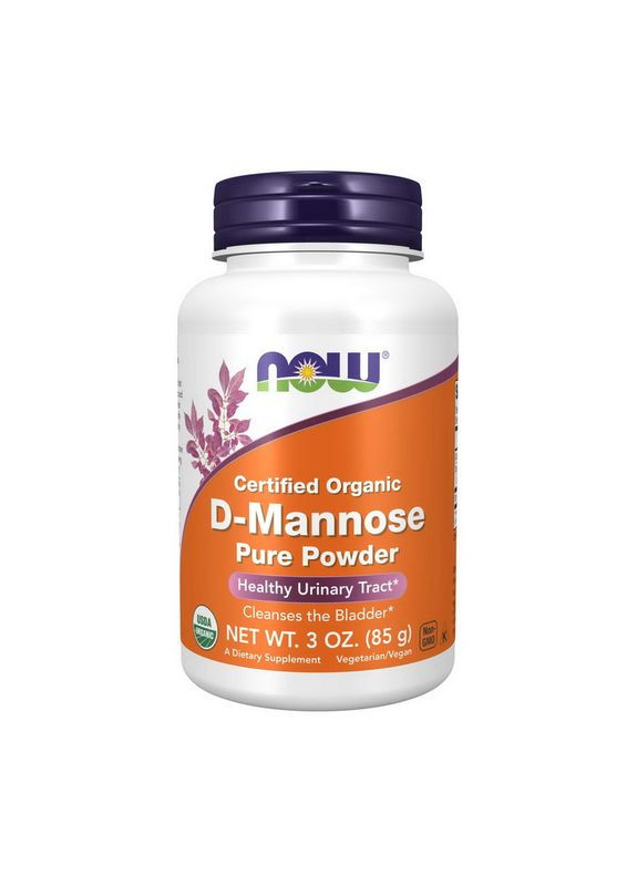 D-Mannose Pure Powder (85 g, unflavored) Now (371894581)