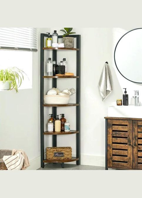 Стелаж кутовий з дерева Мішен венге-капучино (УСП-00341209) No Brand (327849213)