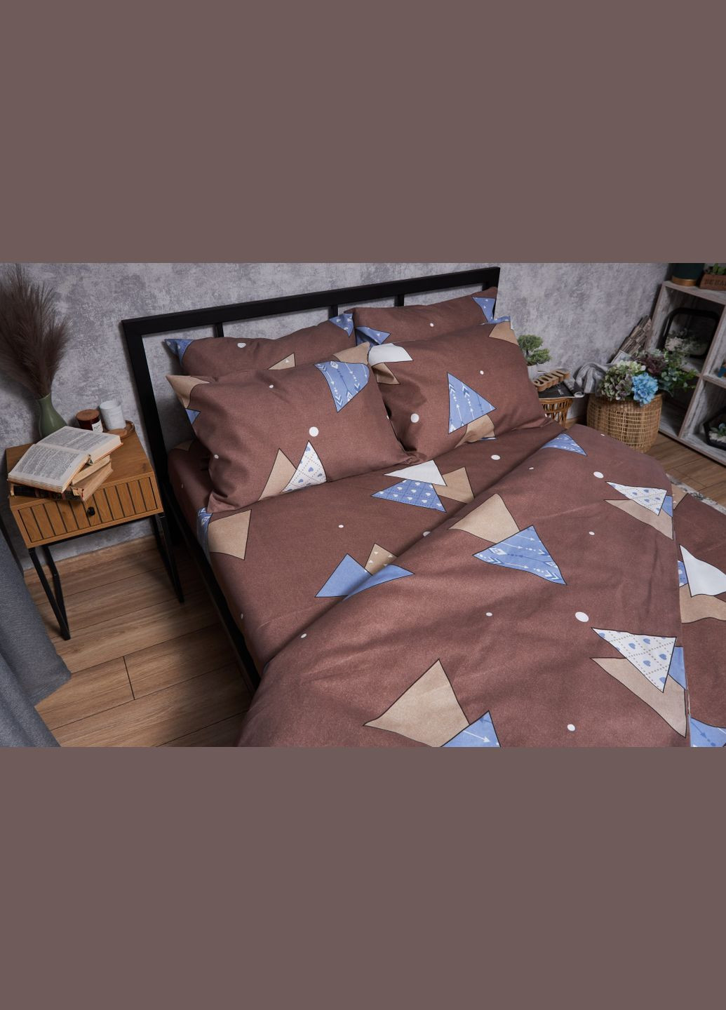 Комплект постельного белья Микросатин Premium «» King Size 220x240 наволочки 4х70х70 (MS-820005044) Moon&Star Amber Dream (293147940)