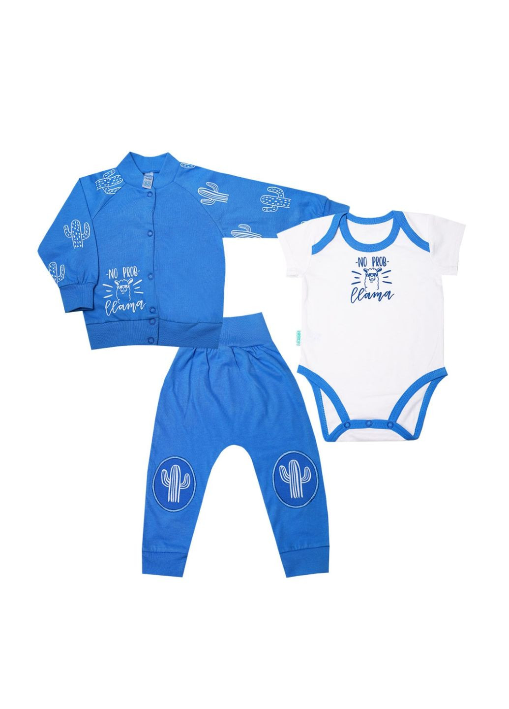Блакитний літній дитячий комплект для хлопчика *мексика* GABBI
