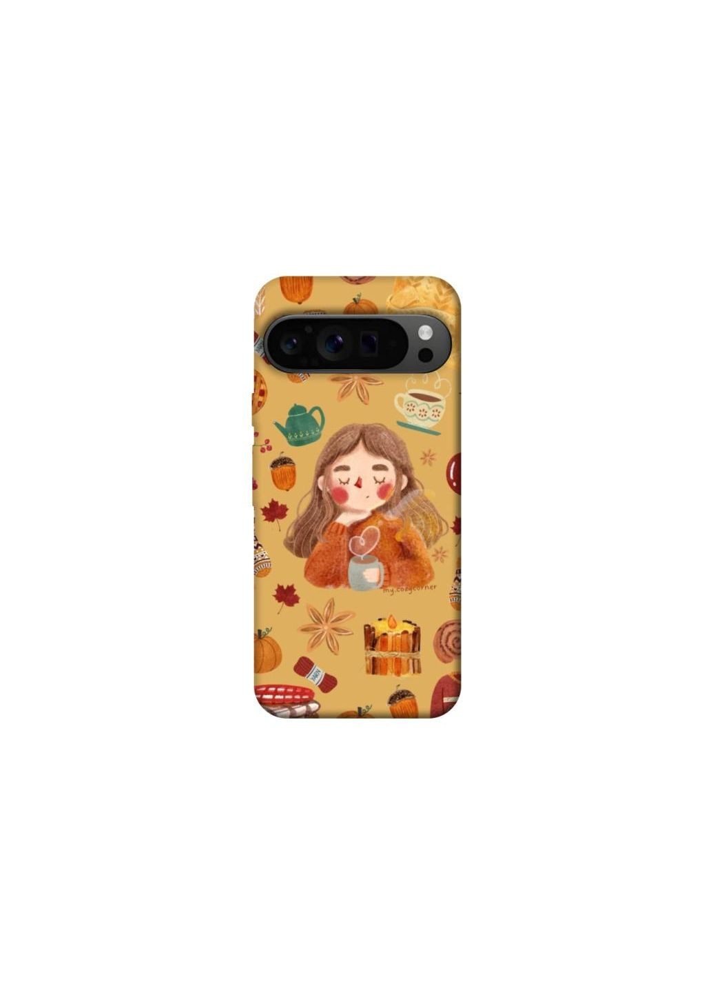 Чохол на Google Pixel 9 Pro Autumn vibes ver.9 Frontalka (361083778)