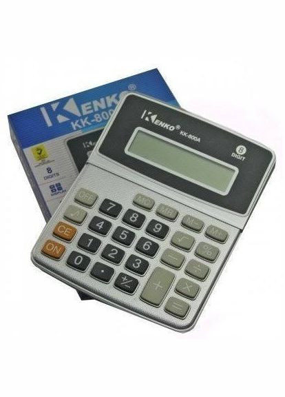 Калькулятор настольный бухгалтерский KK800A - 8 разрядный. Kenko (306716528)