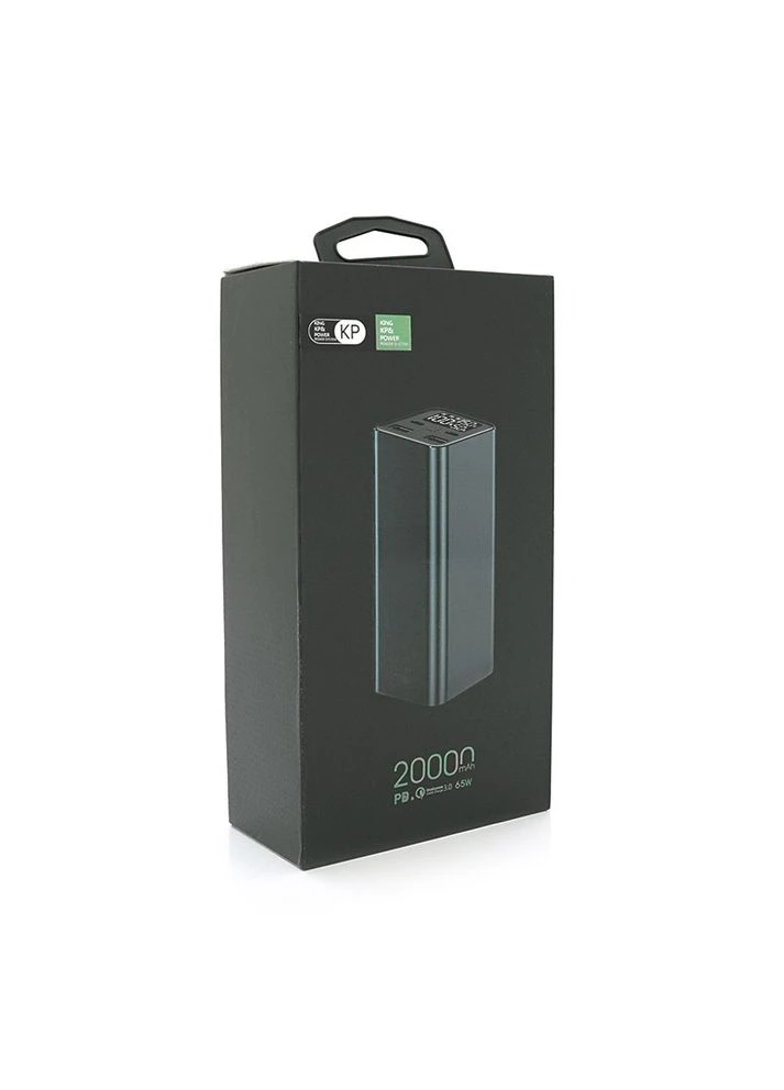 PowerBank KP PD-65 20000mAh, PD65W for Laptop, Black Voltronic (315342382)