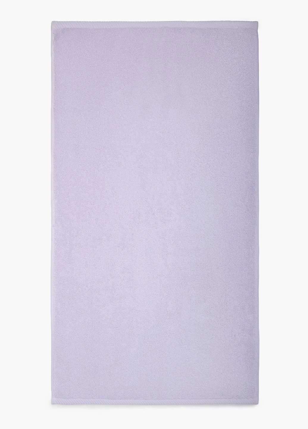 Рушник махровий "Теплі дюни" 70x140 см MBM HOME однотонний лавандовий