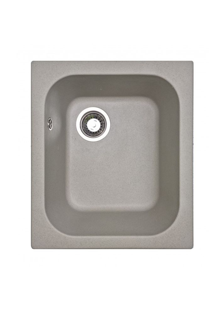 Кухонна мийка зі штучного каменю/кварцева 430х500х200мм, квадратна COMPACTA Сахара Бежевий (31720430500) Adamant (369798659)