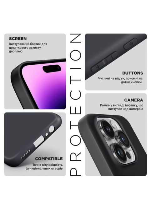 Чохол до мобільного телефона Matte Slim Fit Samsung S24 Ultra Camera cover Black (ARM72478) ArmorStandart Matte Slim Fit Samsung S24 Ultra Camera cover Blac (326585962)