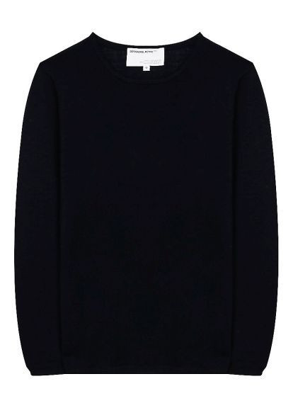 Черный демисезонный шерстяной пуловер,designers, remix girls Designers Remix