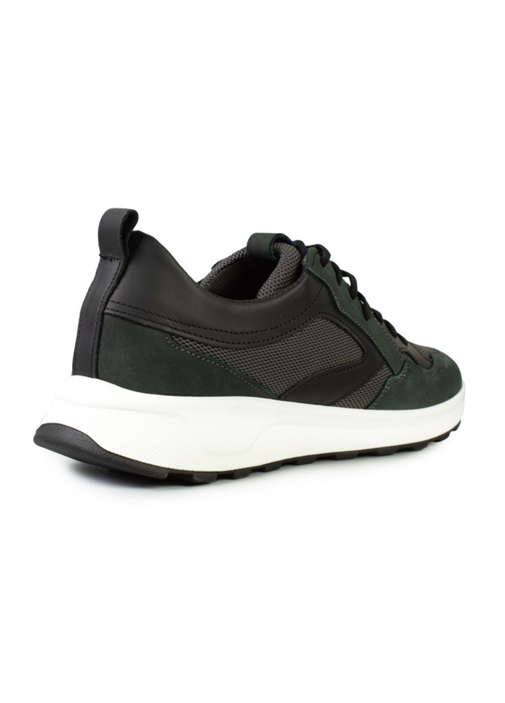 Зеленые демисезонные кроссовки мужские бренда 9200552_(2) ModaMilano
