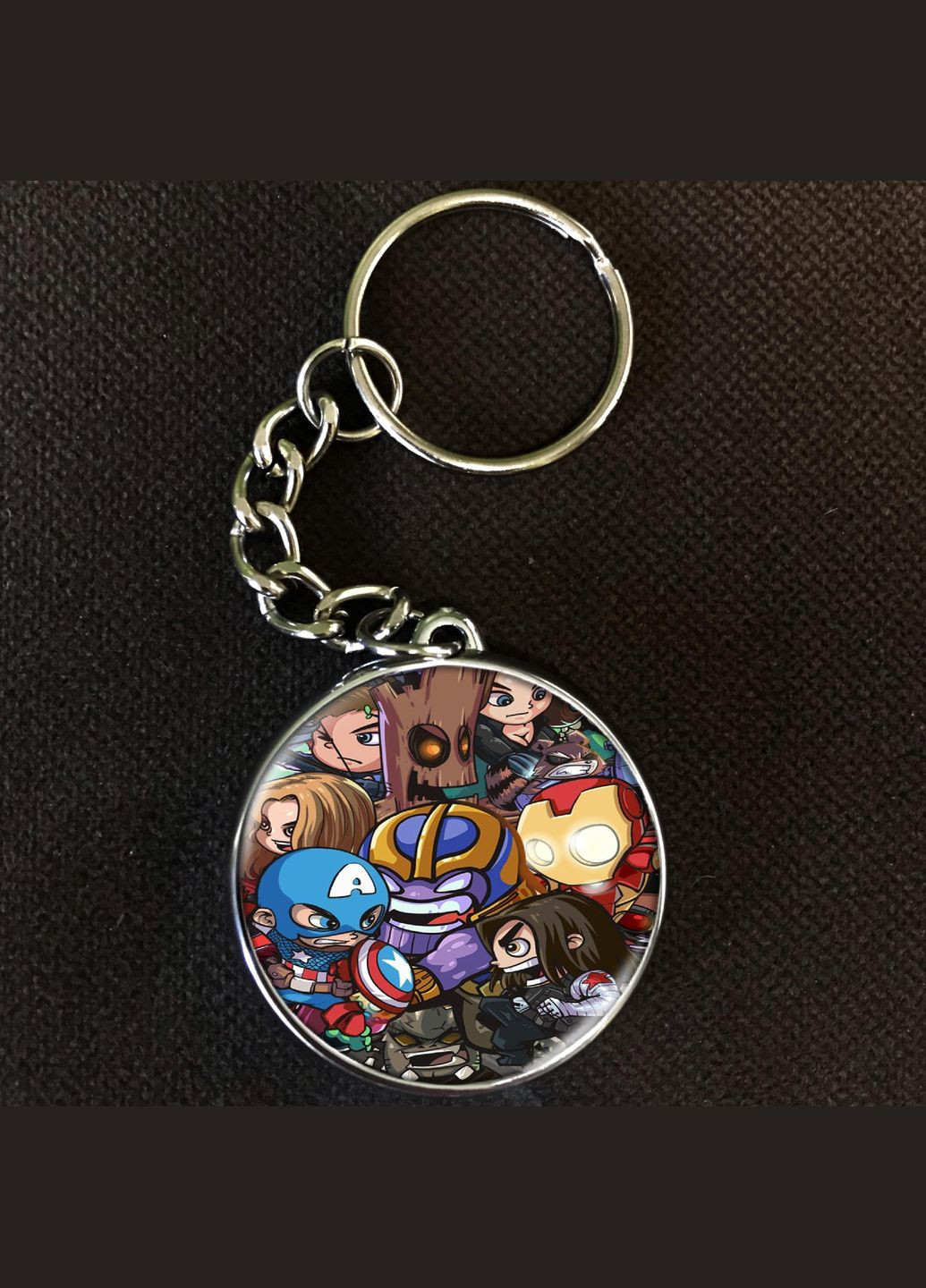 Брелок Марвел #005 silver No Brand (327220371)