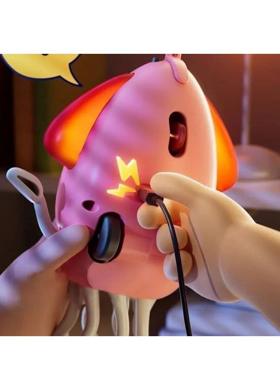 Танцующий осьминог Tummy Time интерактивная игрушка кальмар для детей розовый (2104618658) No Brand (355873060)