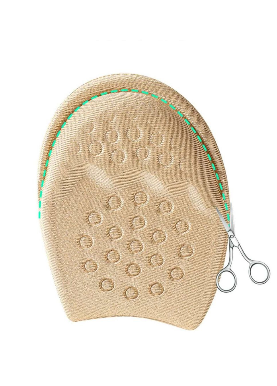 М'яка вставка-устілка для зменшення розміру взуття під пальцями бежева розміру 40-46 No Brand (308249792)