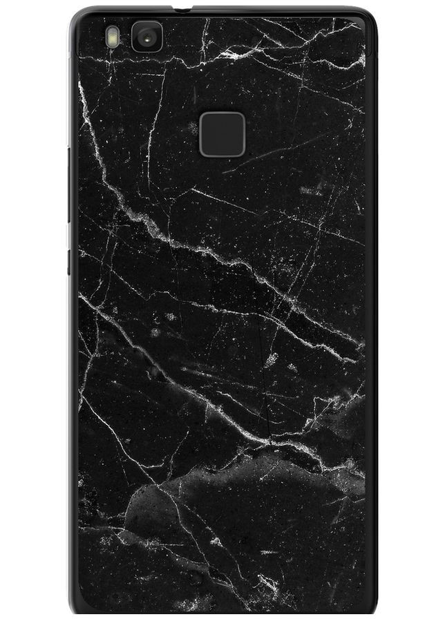 Силиконовый чехол 'Черный мрамор v2' для Endorphone Huawei P9 Lite (316654689)