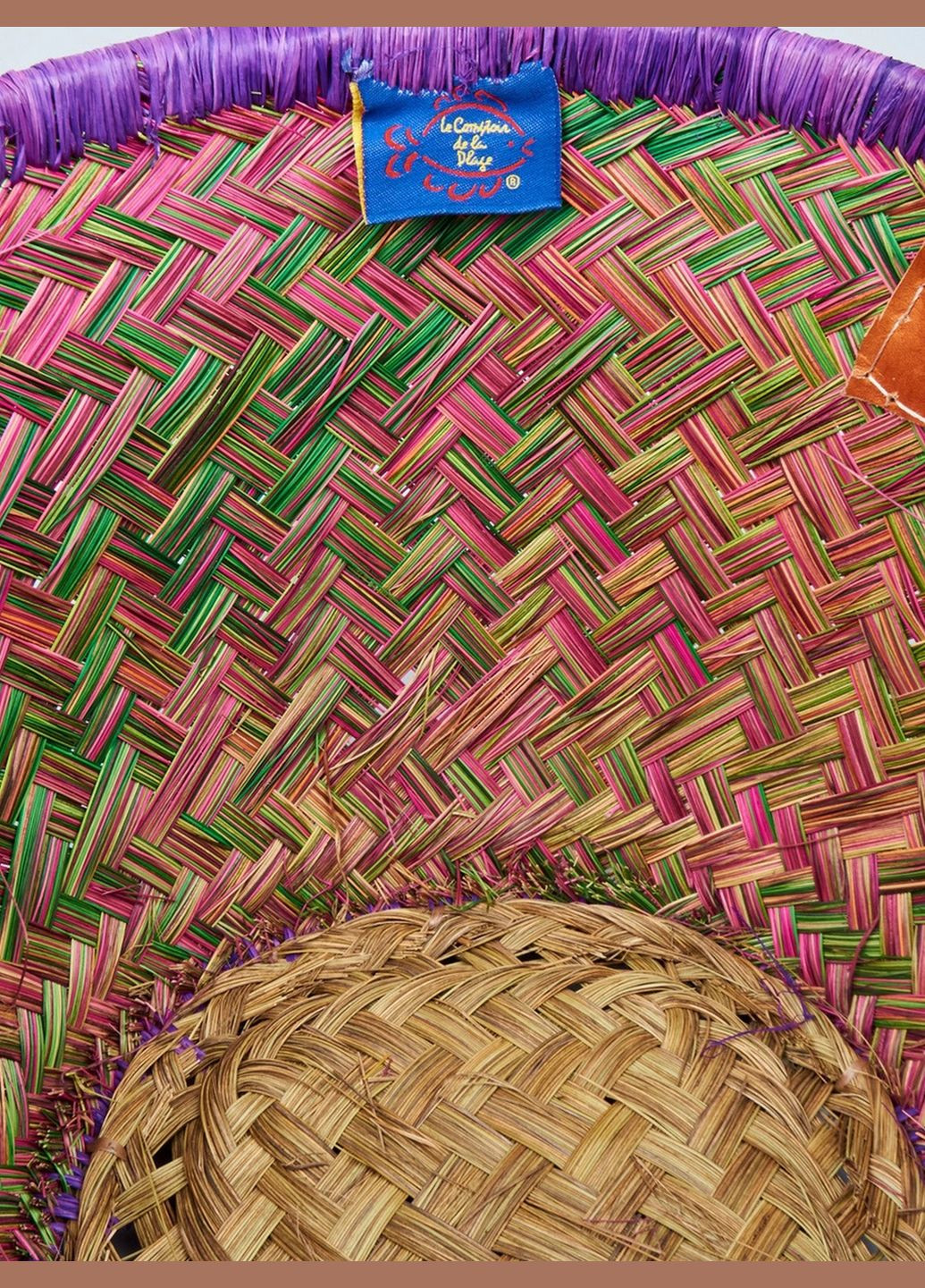 Сумка пляжна Round_746 Фіолетовий Le Comptoir de La Plage Aravola (328199496)