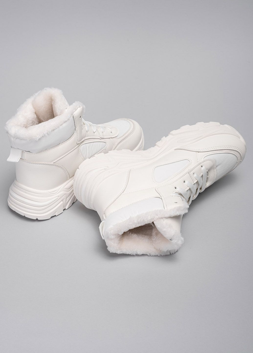 Білі зимовий черевики жіночі 342307 Power