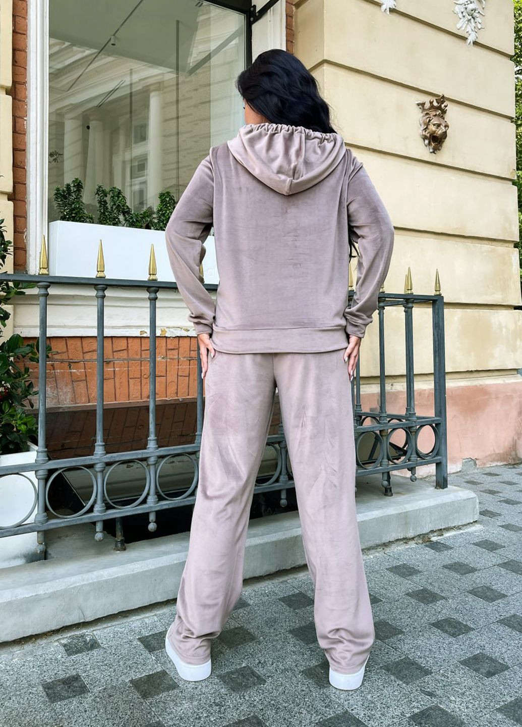 Велюровий спортивний костюм на блискавці Modena (322766717)