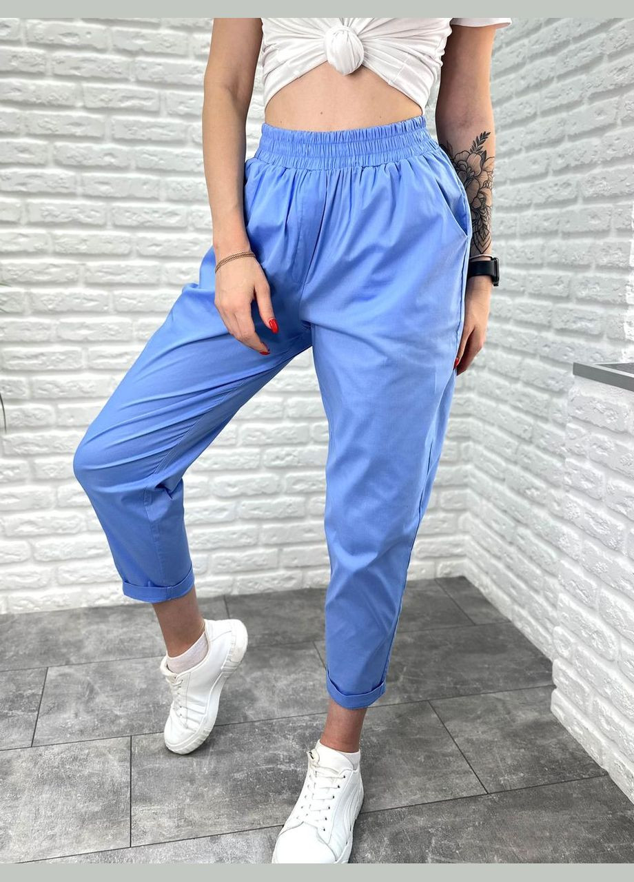 Літні штани з підворотом Fashion Girl (301474242)