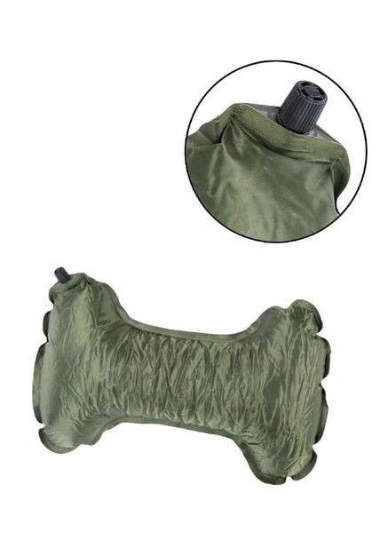 Самонадувающаяся термоподушка MILTEC NACKENSTÜTZE SELFINFL. OLIVE/Оливка (14416601) Mil-Tec (296654537)