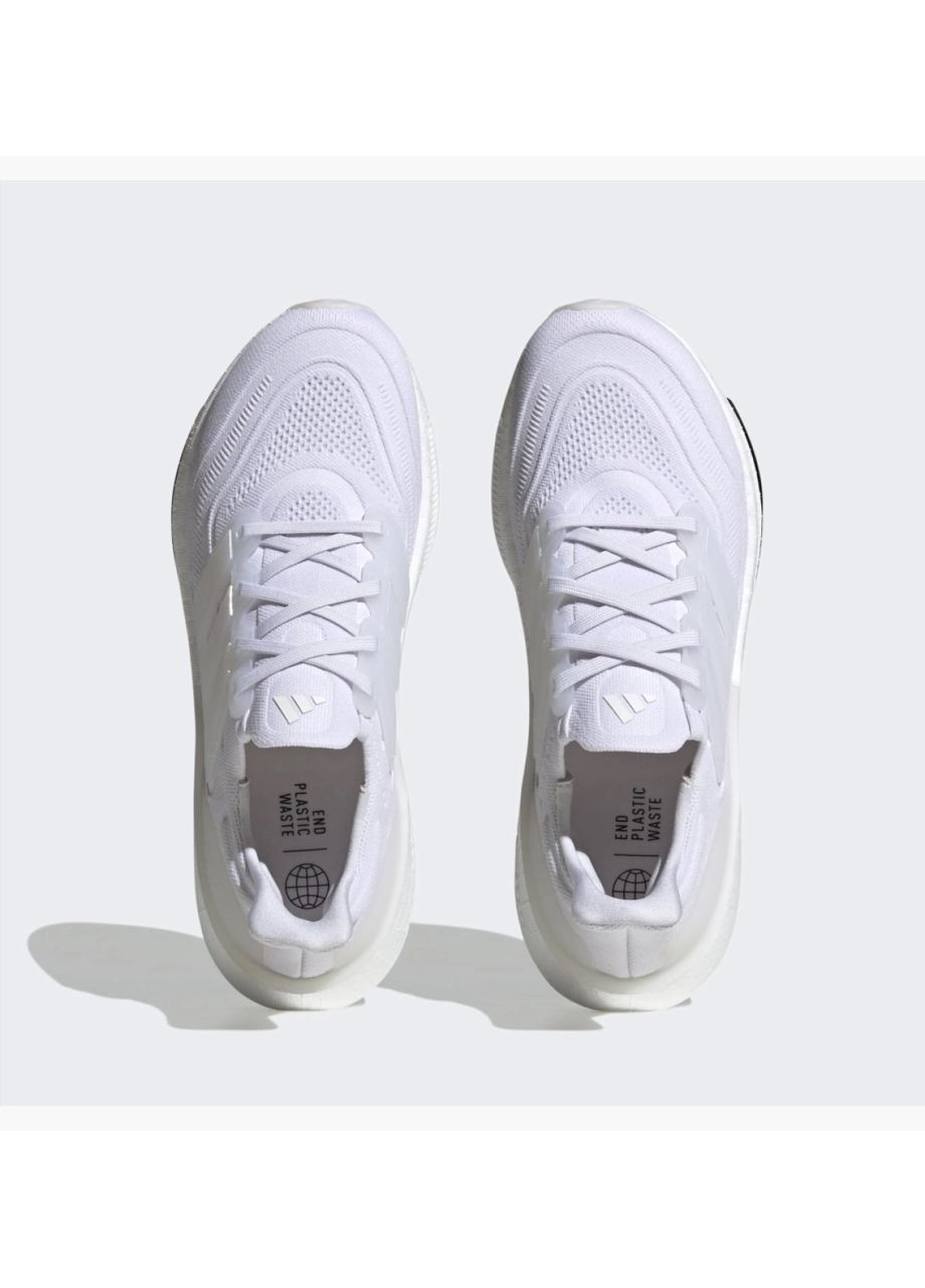 Білі кросівки ultraboost light running shoes grey gy9350 adidas